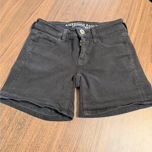 American Eagle Outfitters Women's Dark Jean Shorts